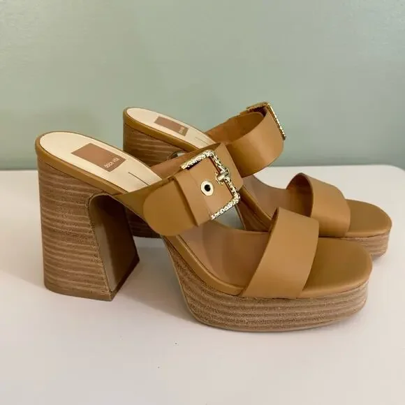 Dolce Vita Landry Wedge Block Heel Size 9.5 - Picture 2 of 13